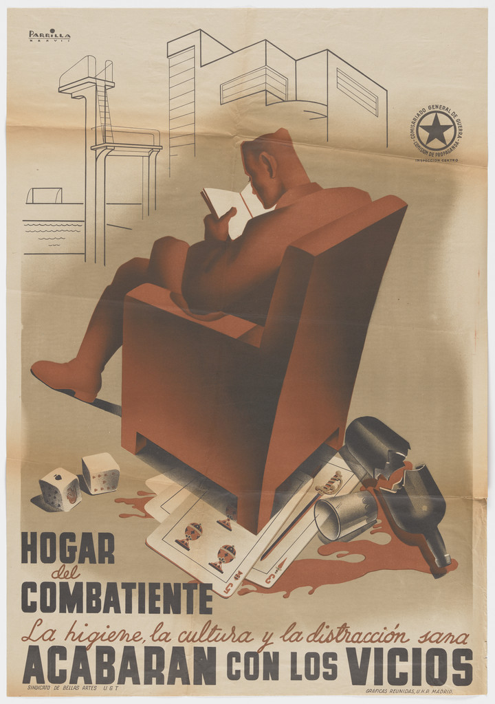 Hogar del combatiente: La higiene, la cultura y la distracción sana acabaran con los vicios