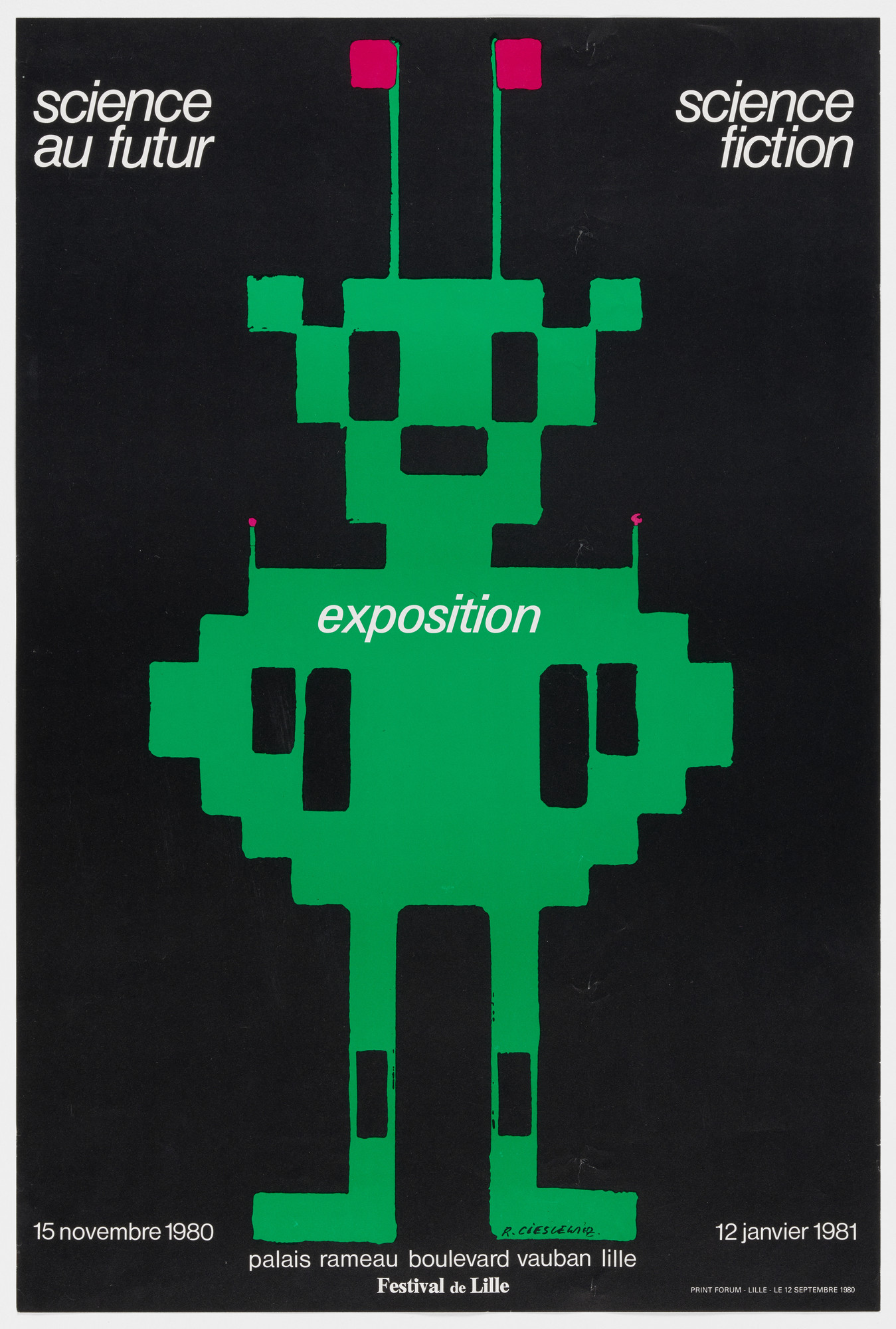 Roman Cieslewicz. Science au futur/Science Fiction - Exposition