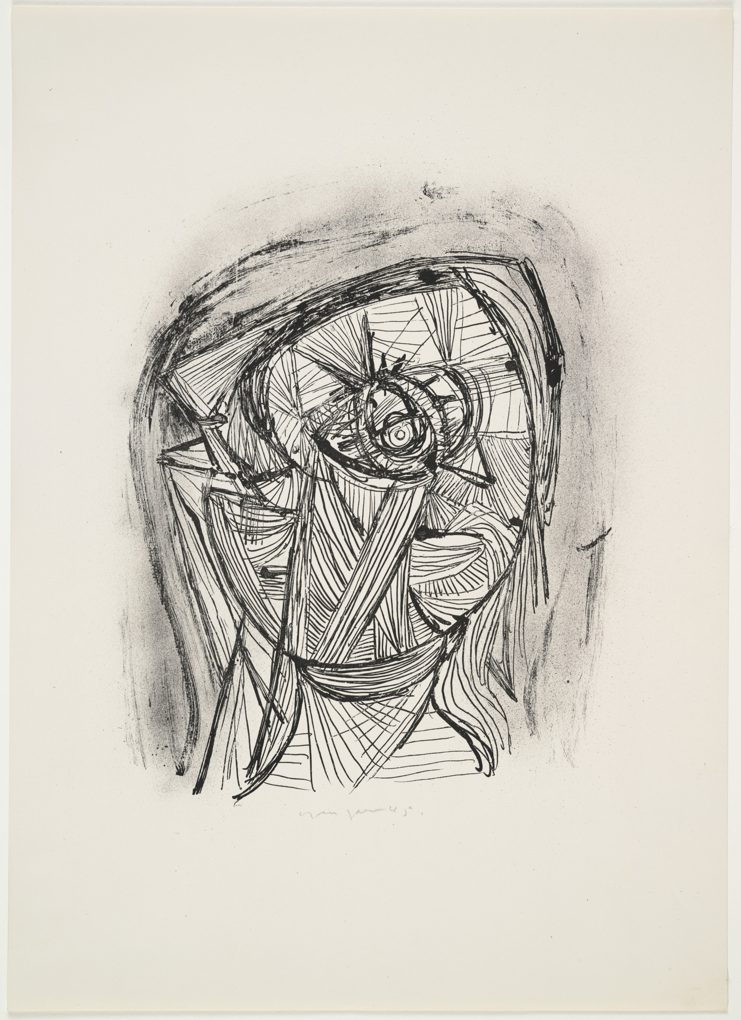 Asger Jorn. Untitled from 8 Lithographs ( 8 Litografier )