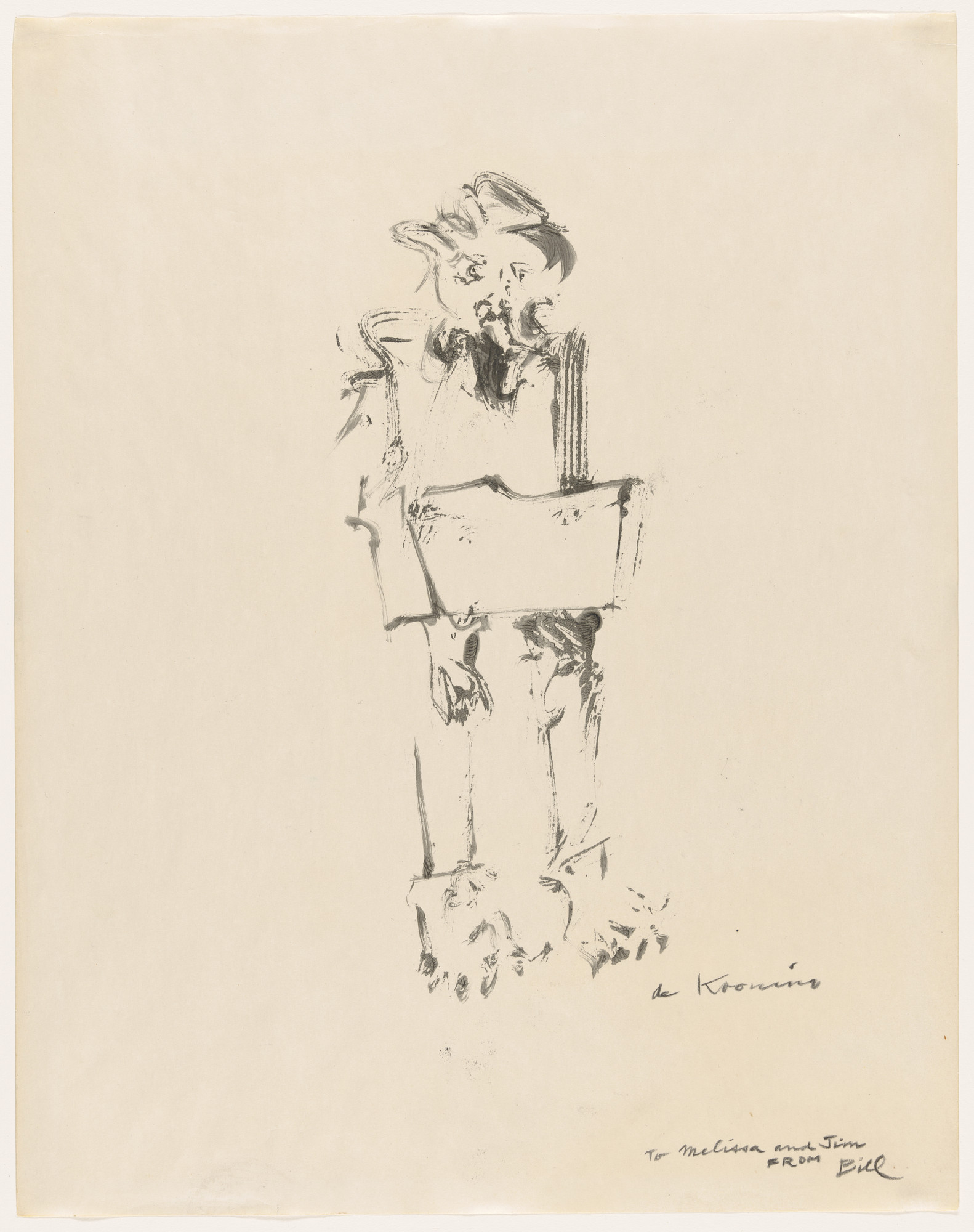 Willem de Kooning. Joe Gould