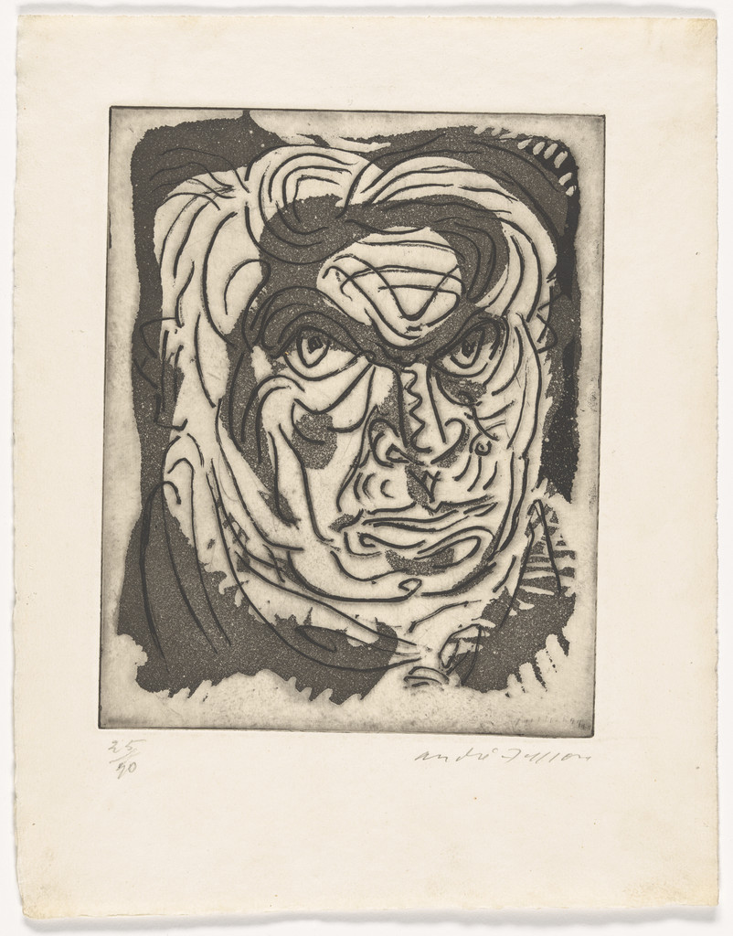 Le misanthrope (Self-Portrait)