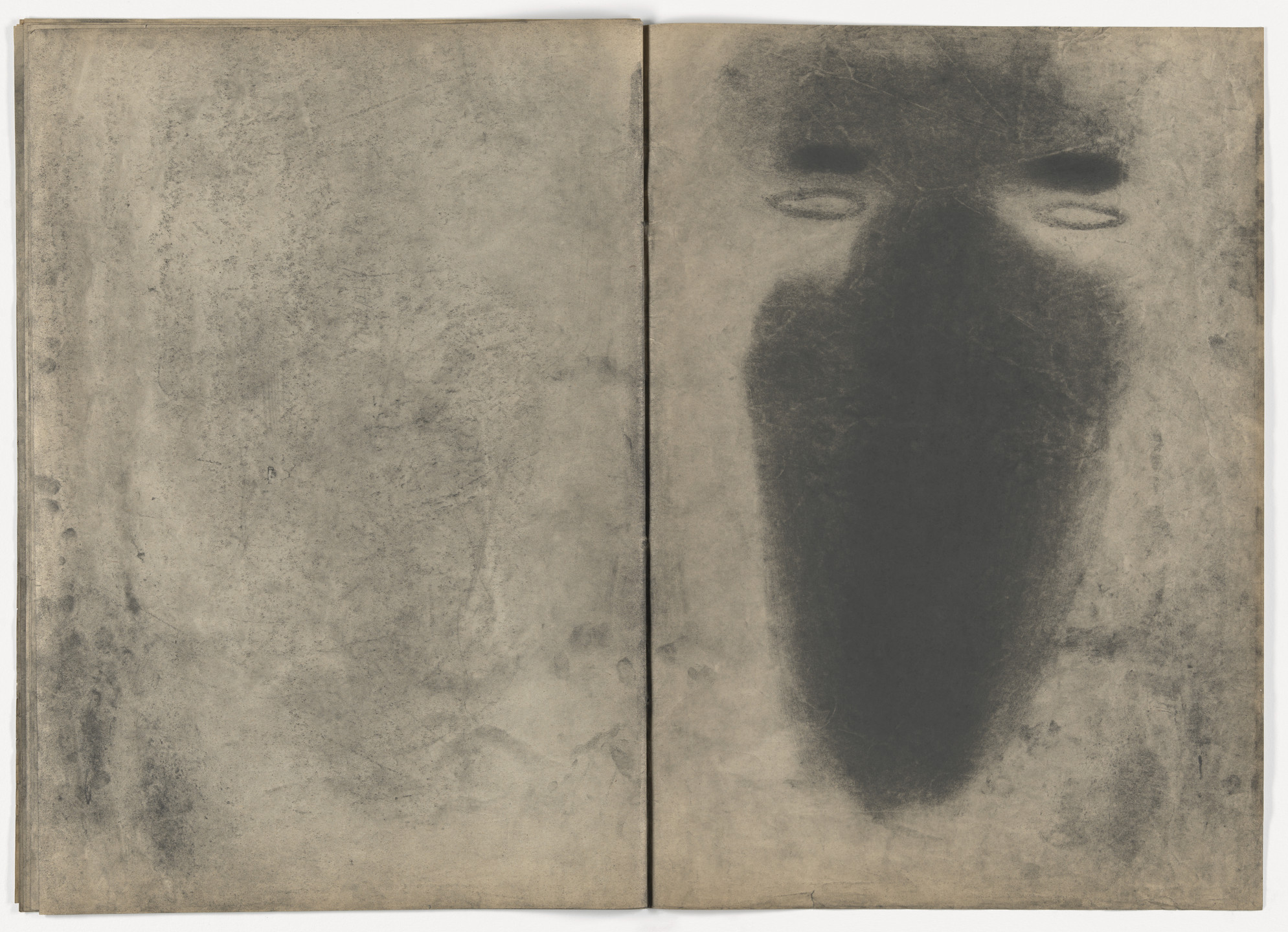 Miriam Cahn. Lesen im Staub, D.W.L. (Das Wilde Leben),. 1984