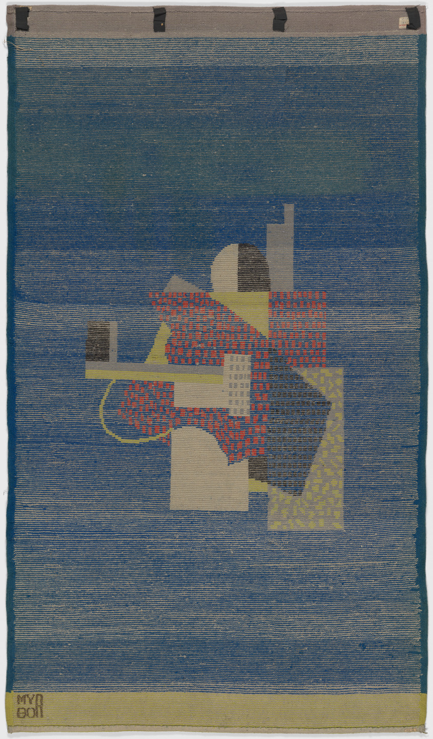 Jean Lurçat. &#34;The Garden&#34; rug. c. 1925