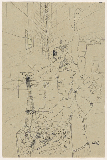 Wols (A. O. Wolfgang Schulze). Gouache #16. 1940–41 | MoMA