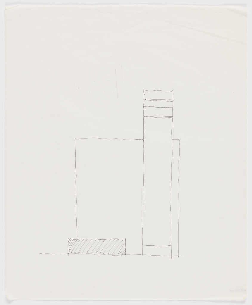 Federal Center, Chicago, Illinois (Exterior elevation sketch)