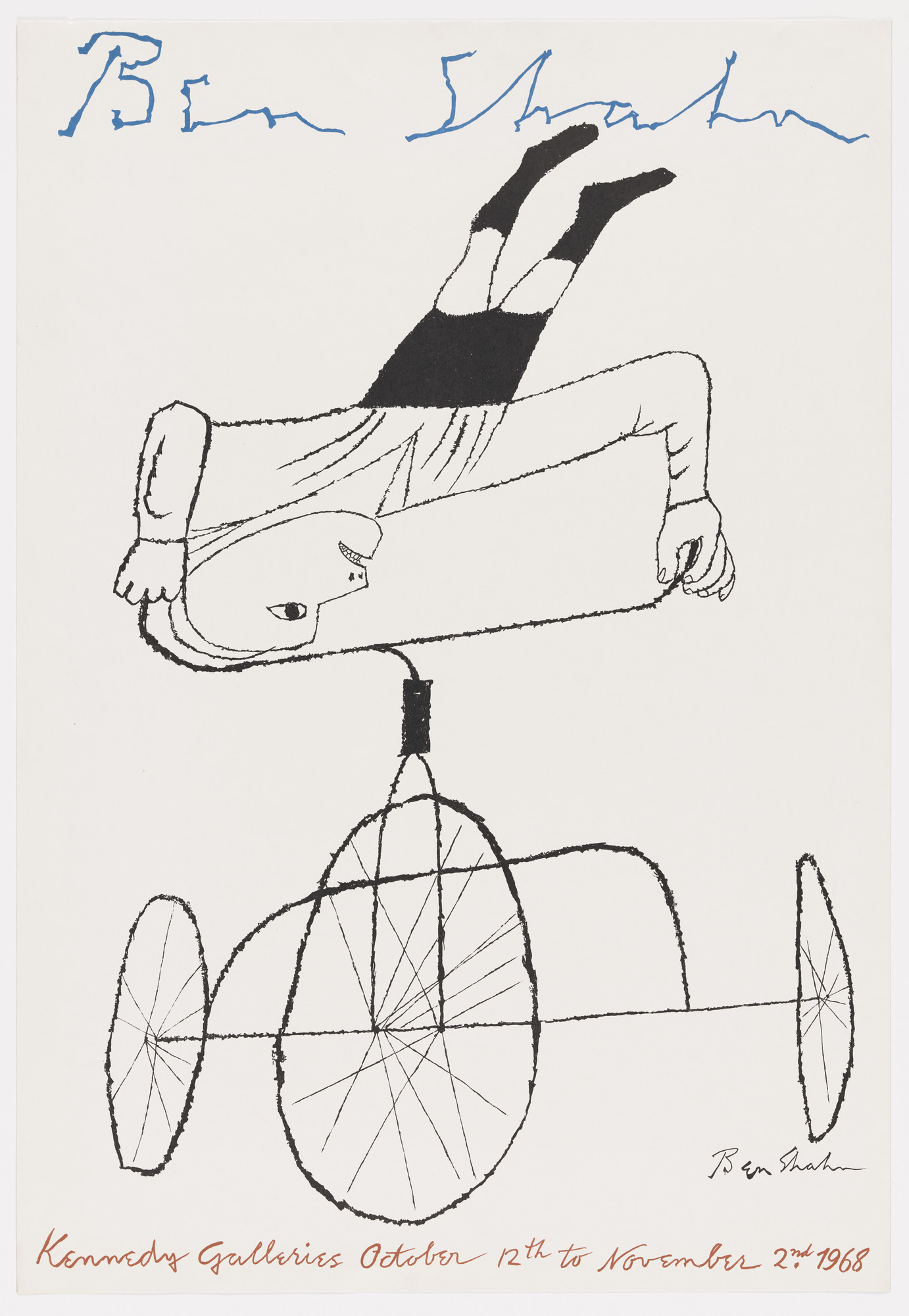 Ben Shahn. Ben Shahn - Kennedy Galleries, October 12th to November 2nd