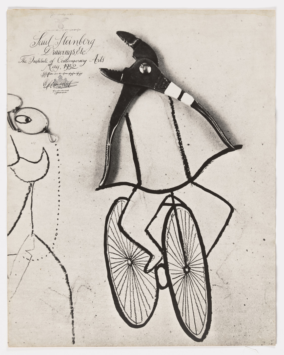 Saul Steinberg. Drawings, Etc. - Institute of Contemporary Art. 1952