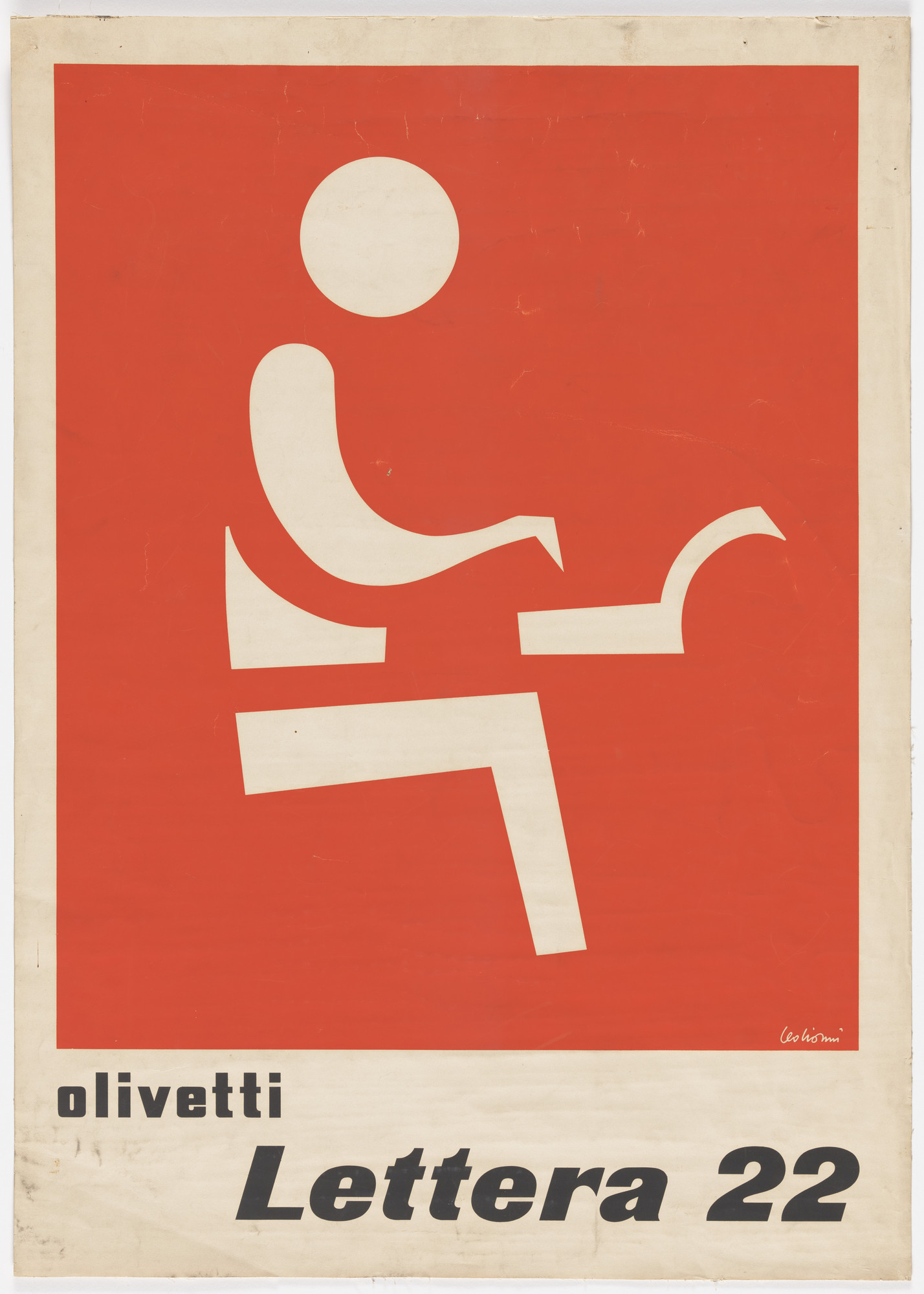 Leo Lionni. Olivetti Lettera 22. c. 1954 | MoMA