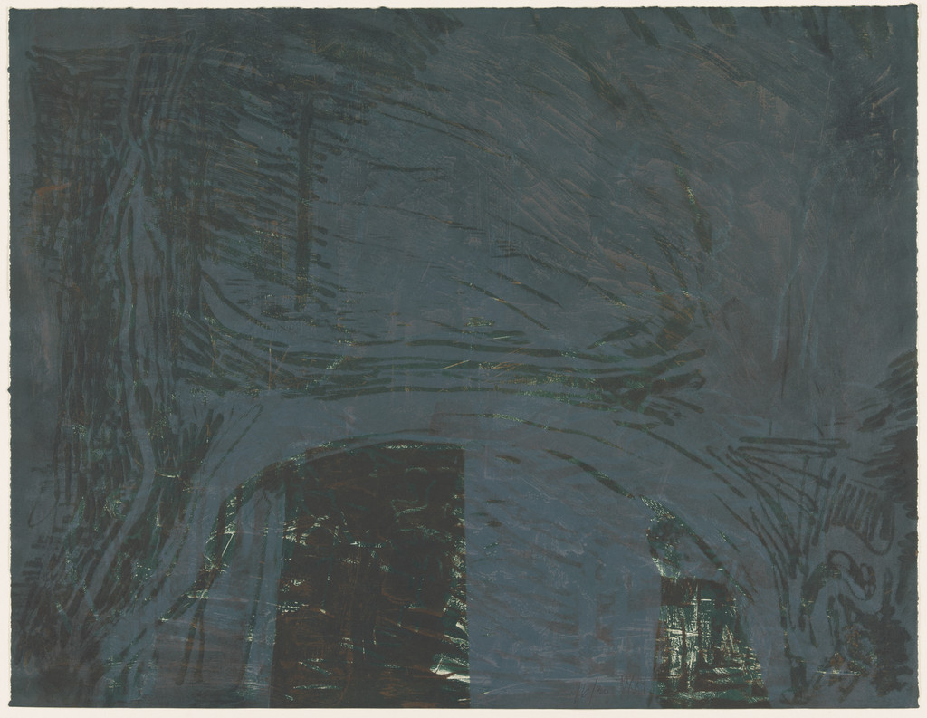 Felled Tree from the series Seven Woodcuts, Linocuts, Etchings