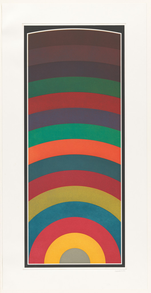 Arc Bands, Four Colors Superimposed Progressively (15 Parts)