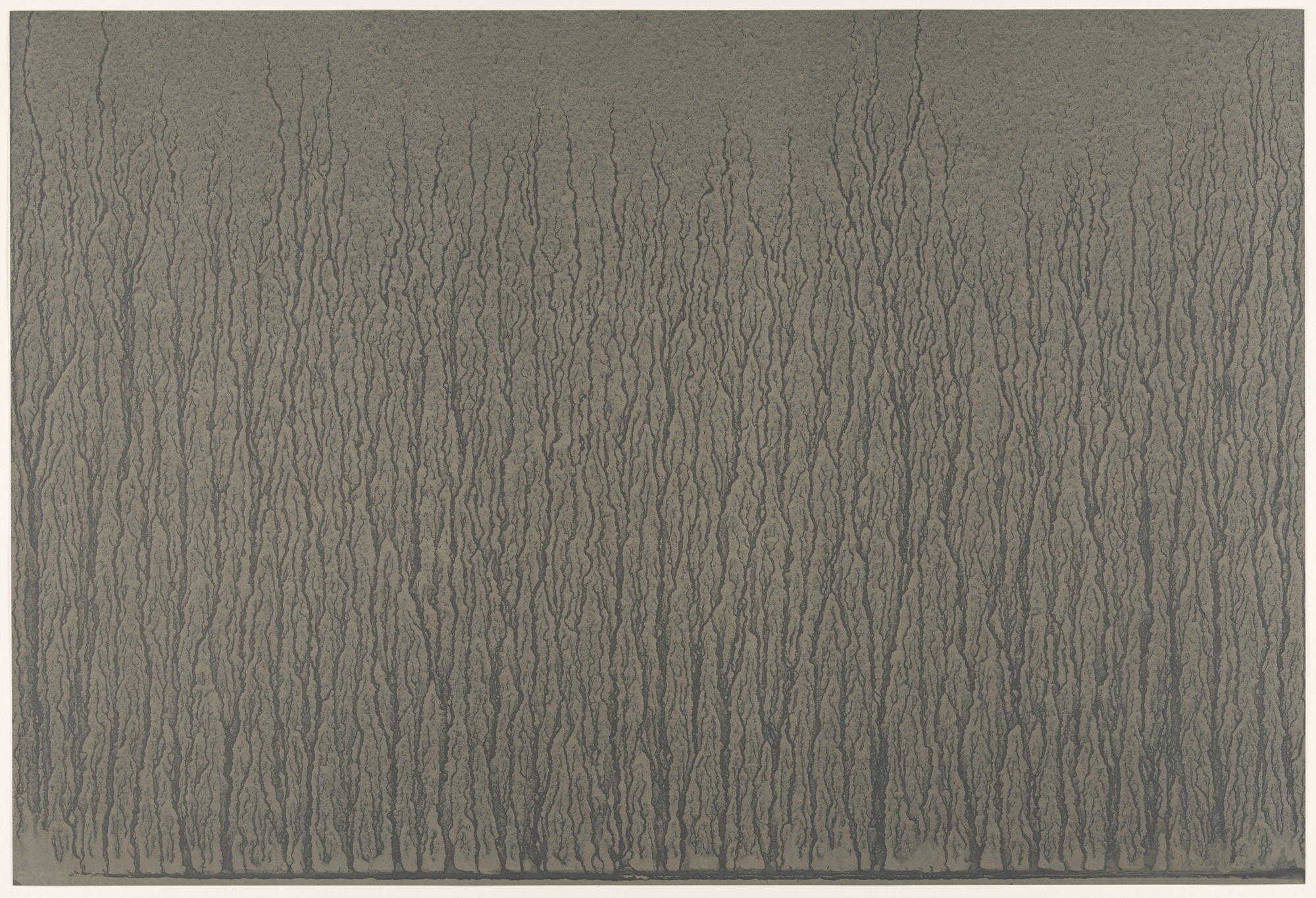 Richard Long. Untitled from the portfolio River Avon Mud Drawings