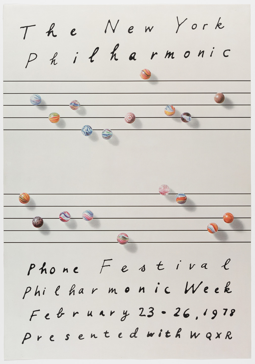 Ivan Chermayeff, Thomas Geismar, Bruce Blackburn. The New York Philharmonic Phone Festival. 1978