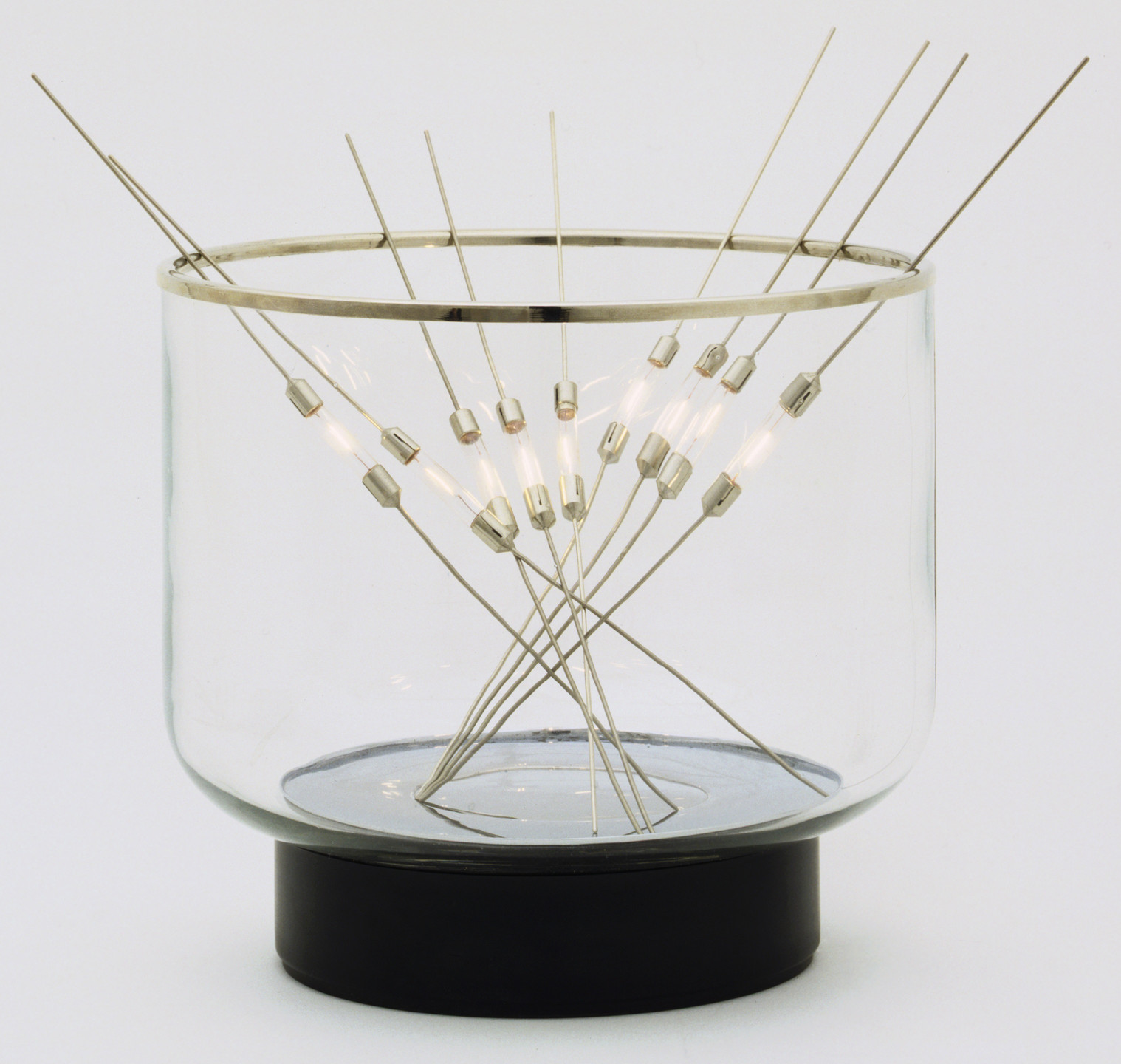 Theodore Waddell, Dante Bandini. Light Sticks Lamp (B 7 bowl model). 1970