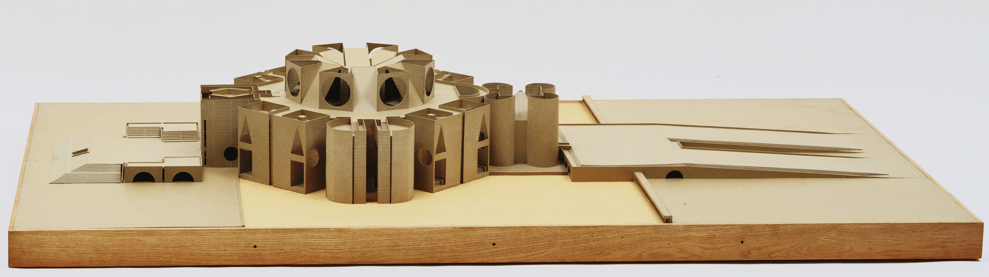 Louis I. Kahn. Sher-e-Bangla Nagar, Capital of Bangladesh, Dhaka, Bangladesh (Study for National Assembly Building). 1962–1983