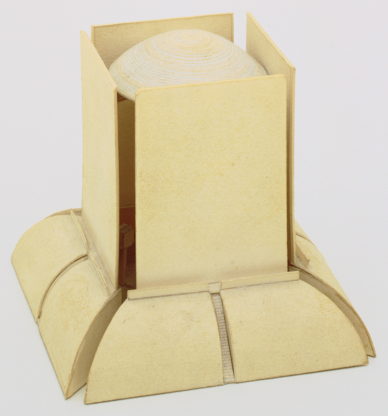 Louis I. Kahn. Sher-e-Bangla Nagar, Capital of Bangladesh, Dhaka, Bangladesh (Study for Prayer Hall). 1962-83