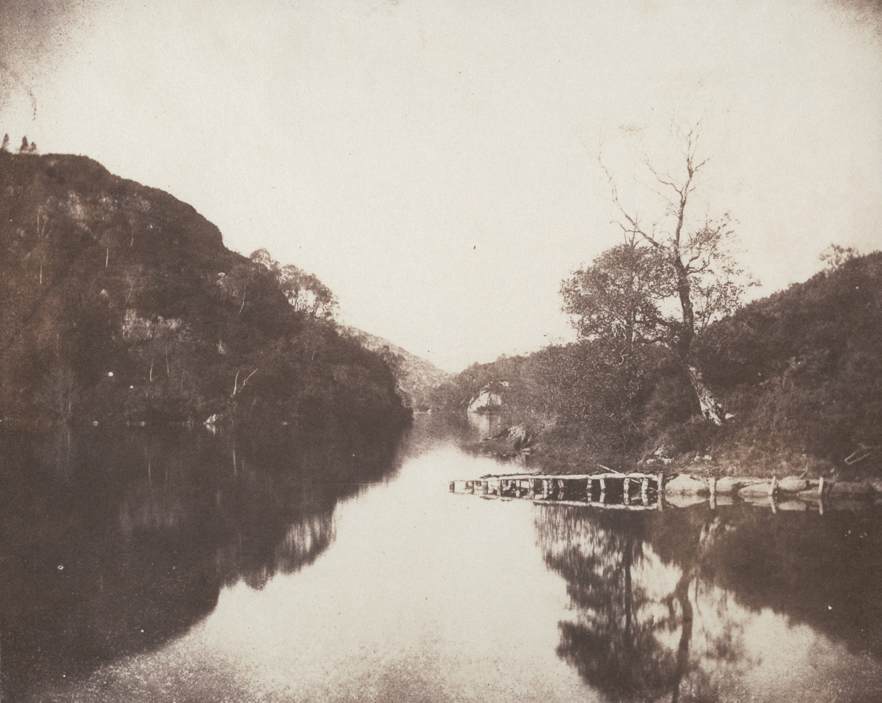 William Henry Fox Talbot. Loch Katrine. 1844