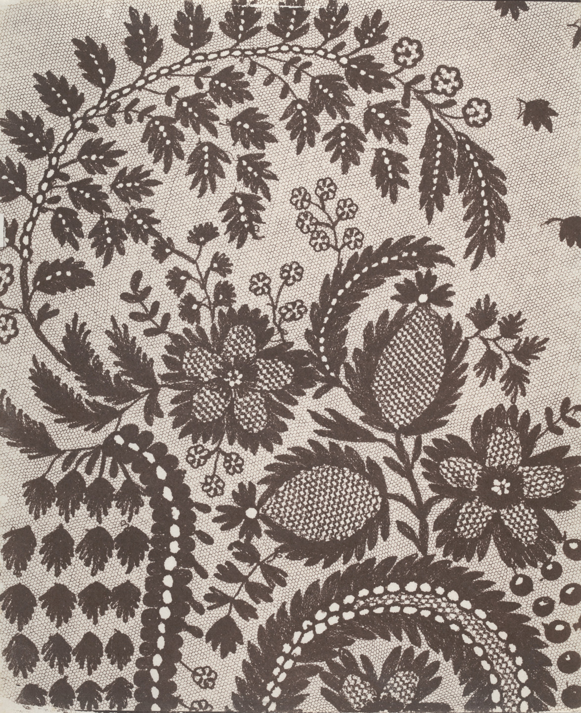 William Henry Fox Talbot. Lace. 1840s