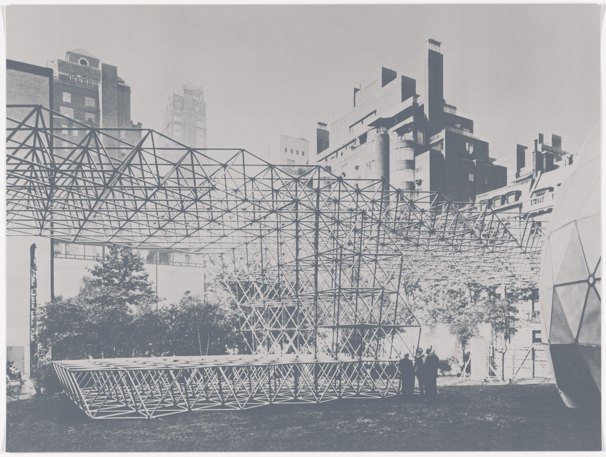 R. Buckminster Fuller. Synergetic Building Construction – Octetruss from the portfolio Inventions: Twelve Around One