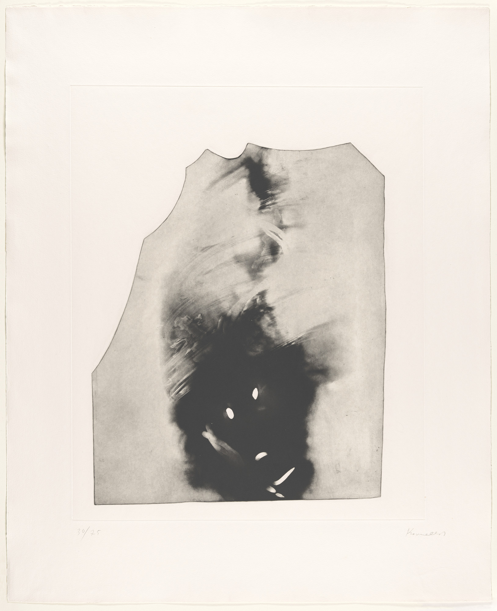 Jannis Kounellis. Untitled from Dance Fragments ( Frammenti di danza )