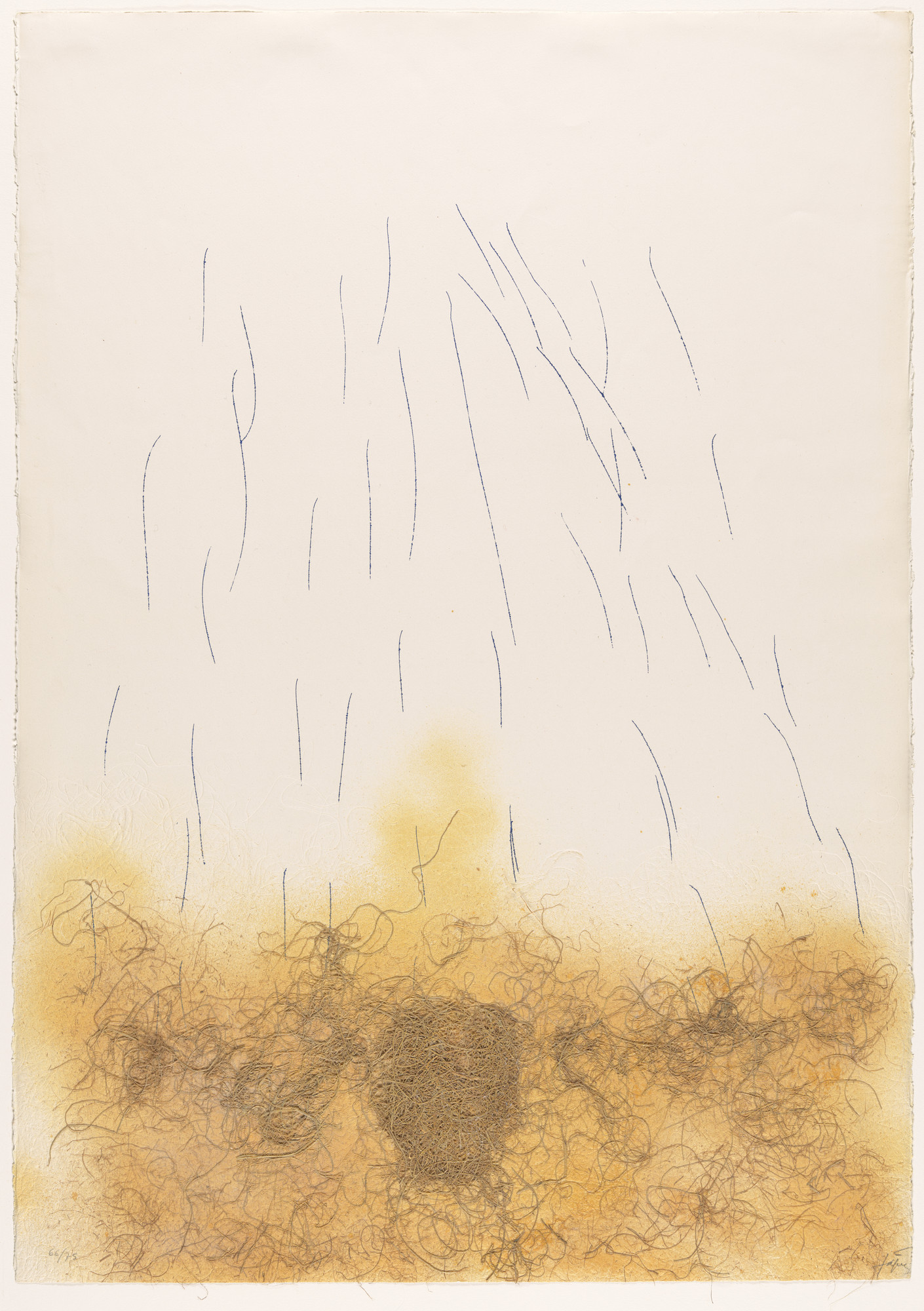 Antoni Tàpies. Horsehair (Le crin)