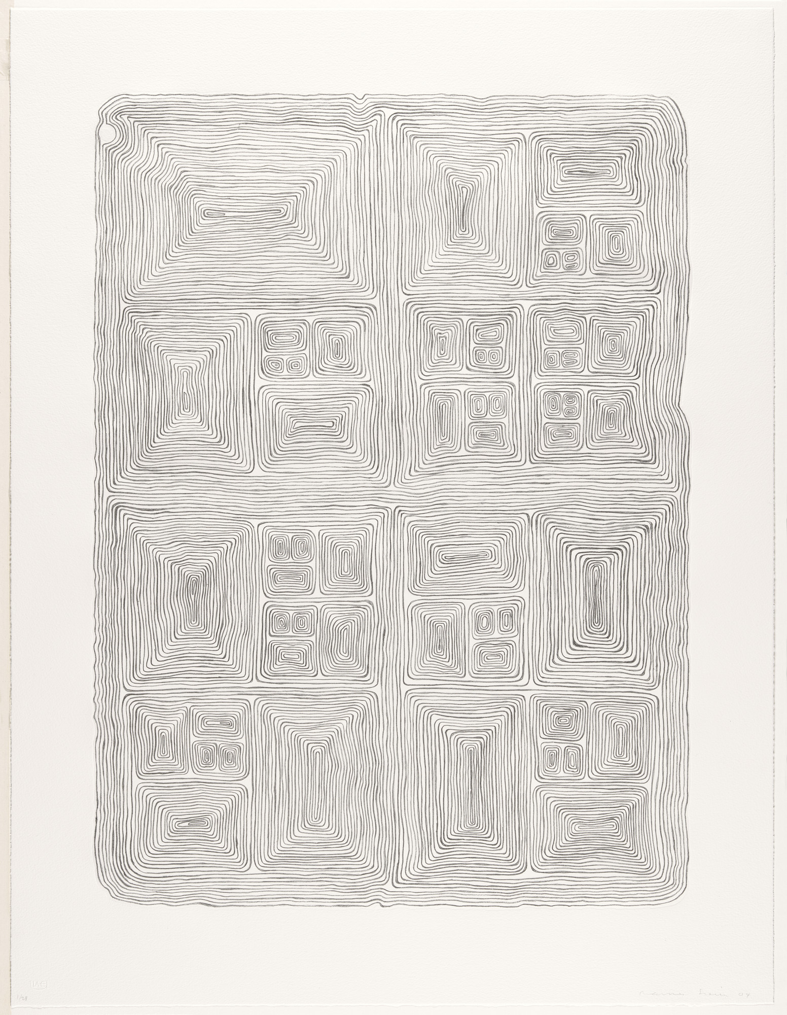 James Siena. Nested Unknot Variation
