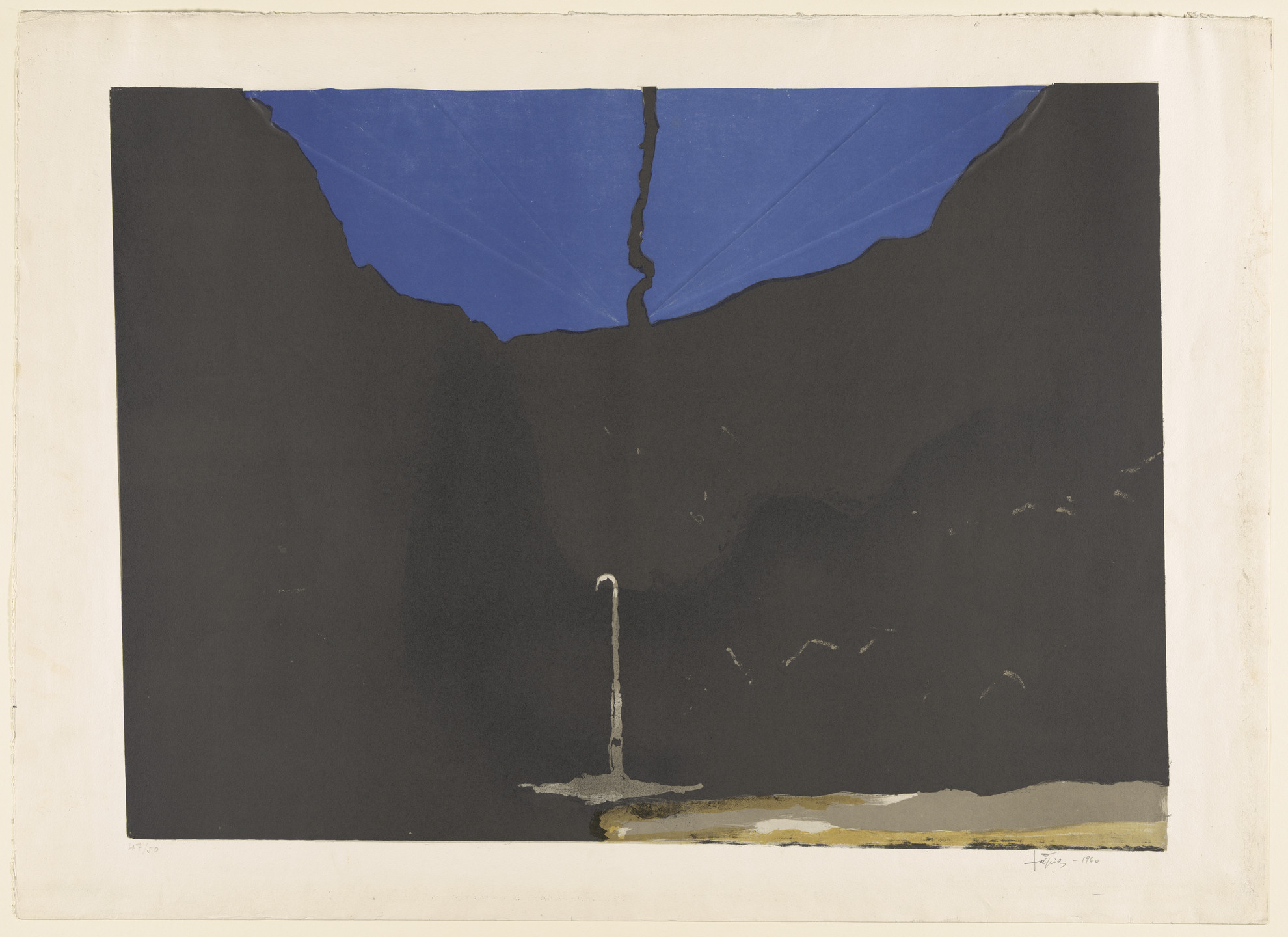 Antoni Tàpies. Number 16. 1960