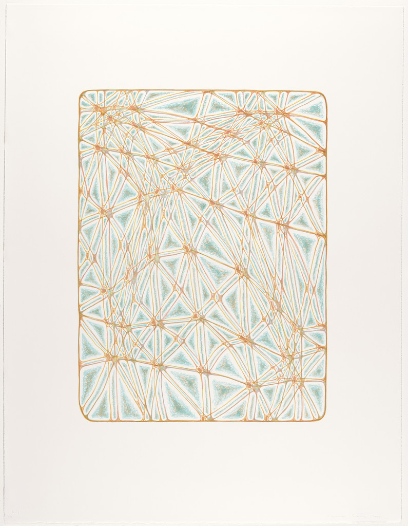 Shifted Lattice, James Siena, 2005