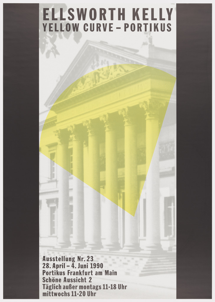 Ellsworth Kelly - Yellow Curve Portikus