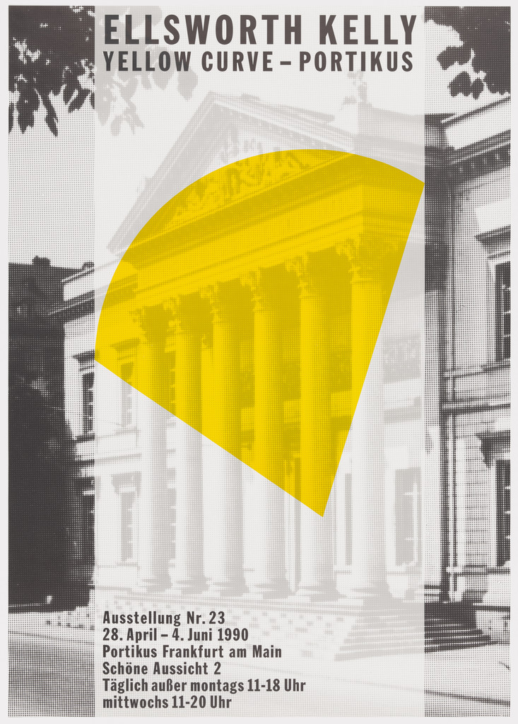 Ellsworth Kelly - Yellow Curve Portikus