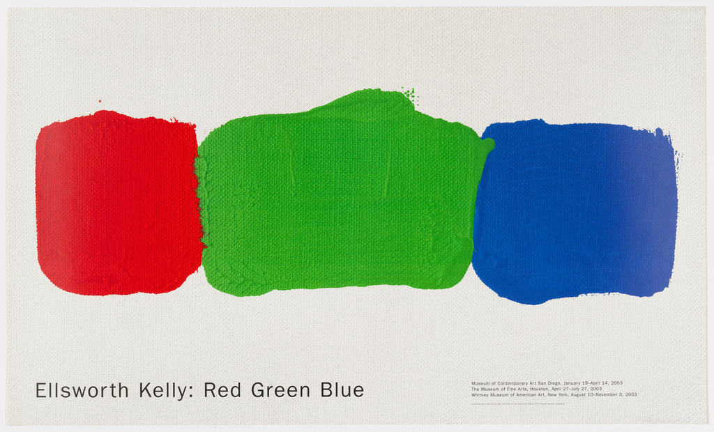 Ellsworth Kelly: Red Green Blue