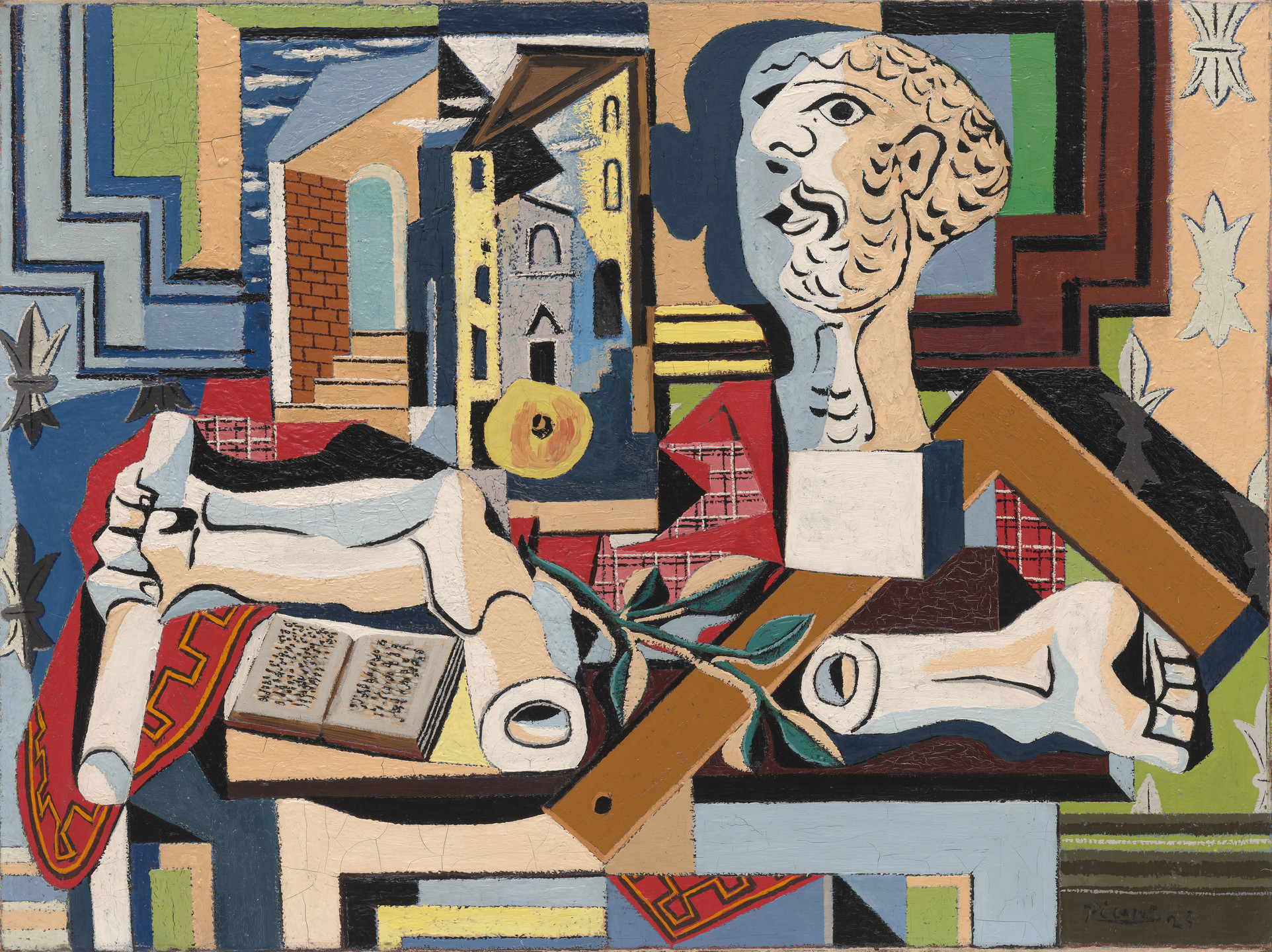 Pablo Picasso. Studio with Plaster Head. Juan-les-Pins, summer 1925