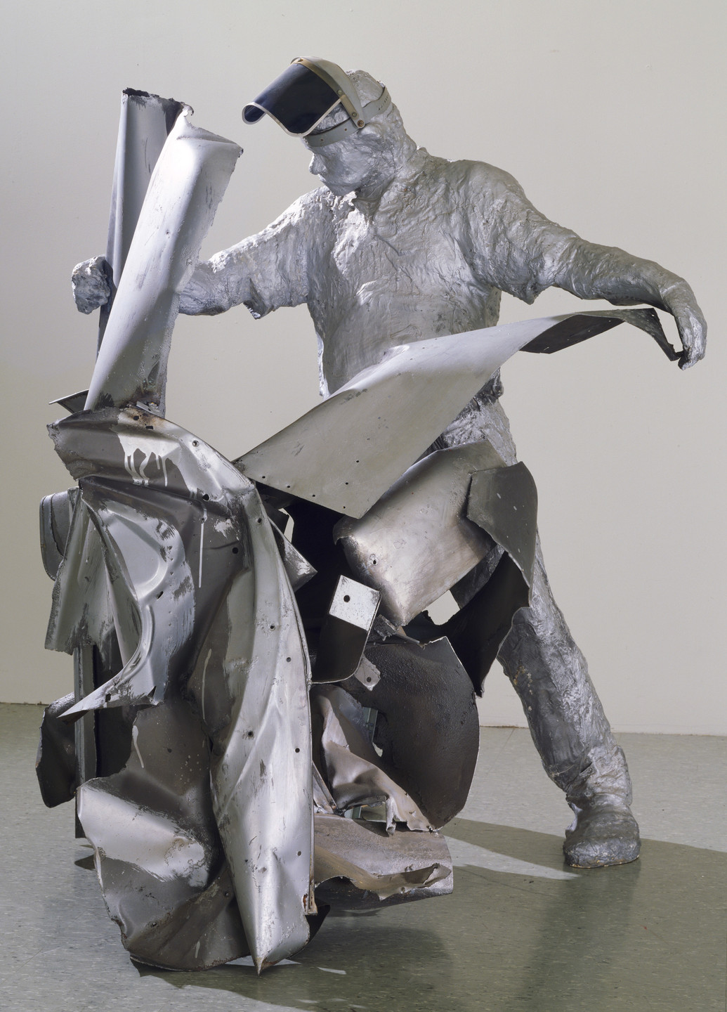 George Segal. John Chamberlain Working. 1965-67