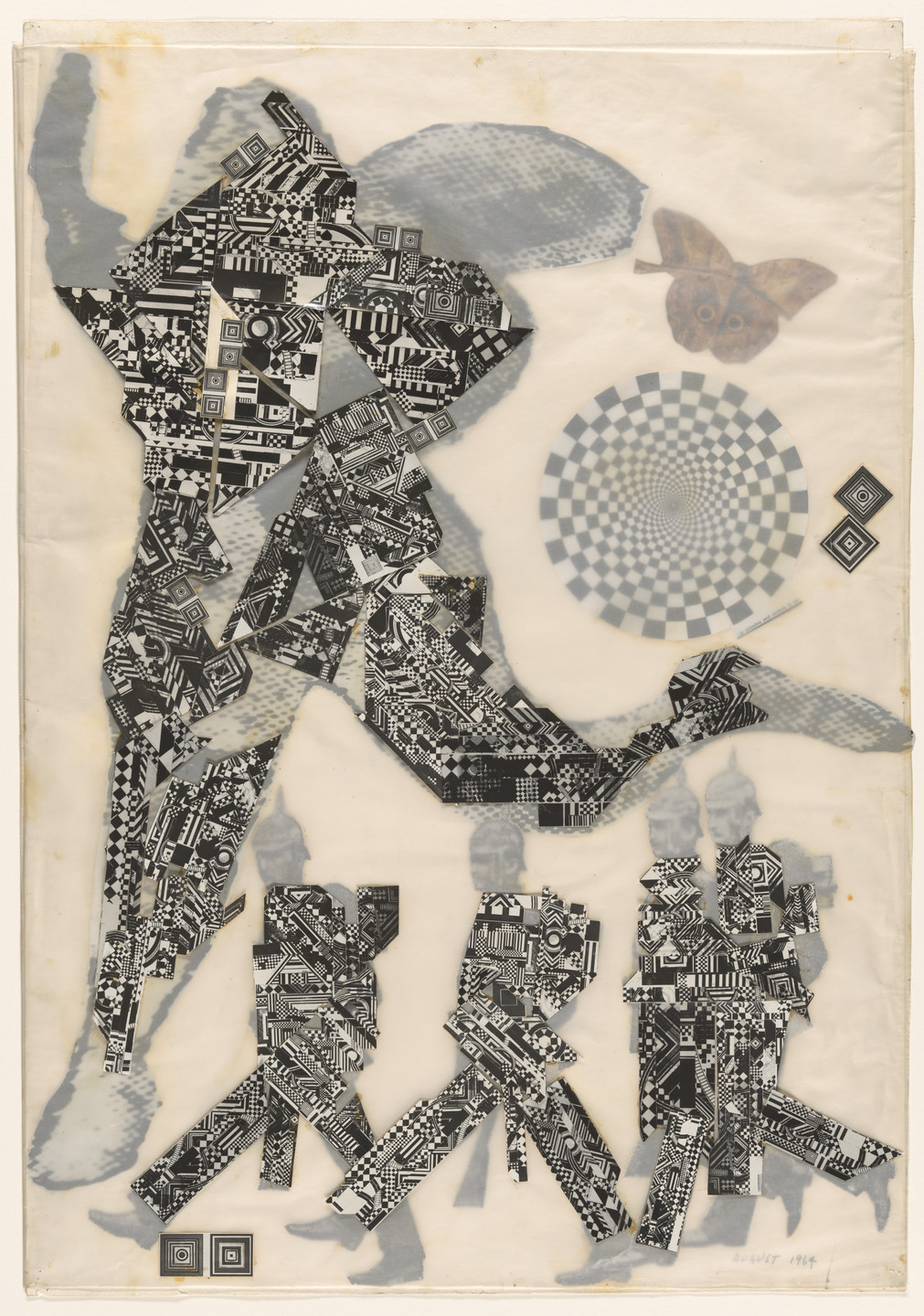 Eduardo Paolozzi. Wittgenstein as Soldier. 1964