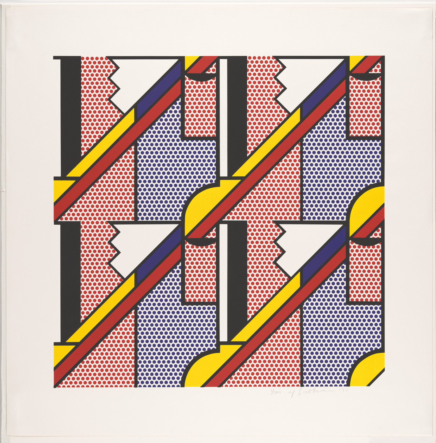 アート・デザイン・音楽 LICHTENSTEIN DRAWINGS & PRINTS Masterpiece, 1962 by Roy Lichtenstein Art Print Pop Poster