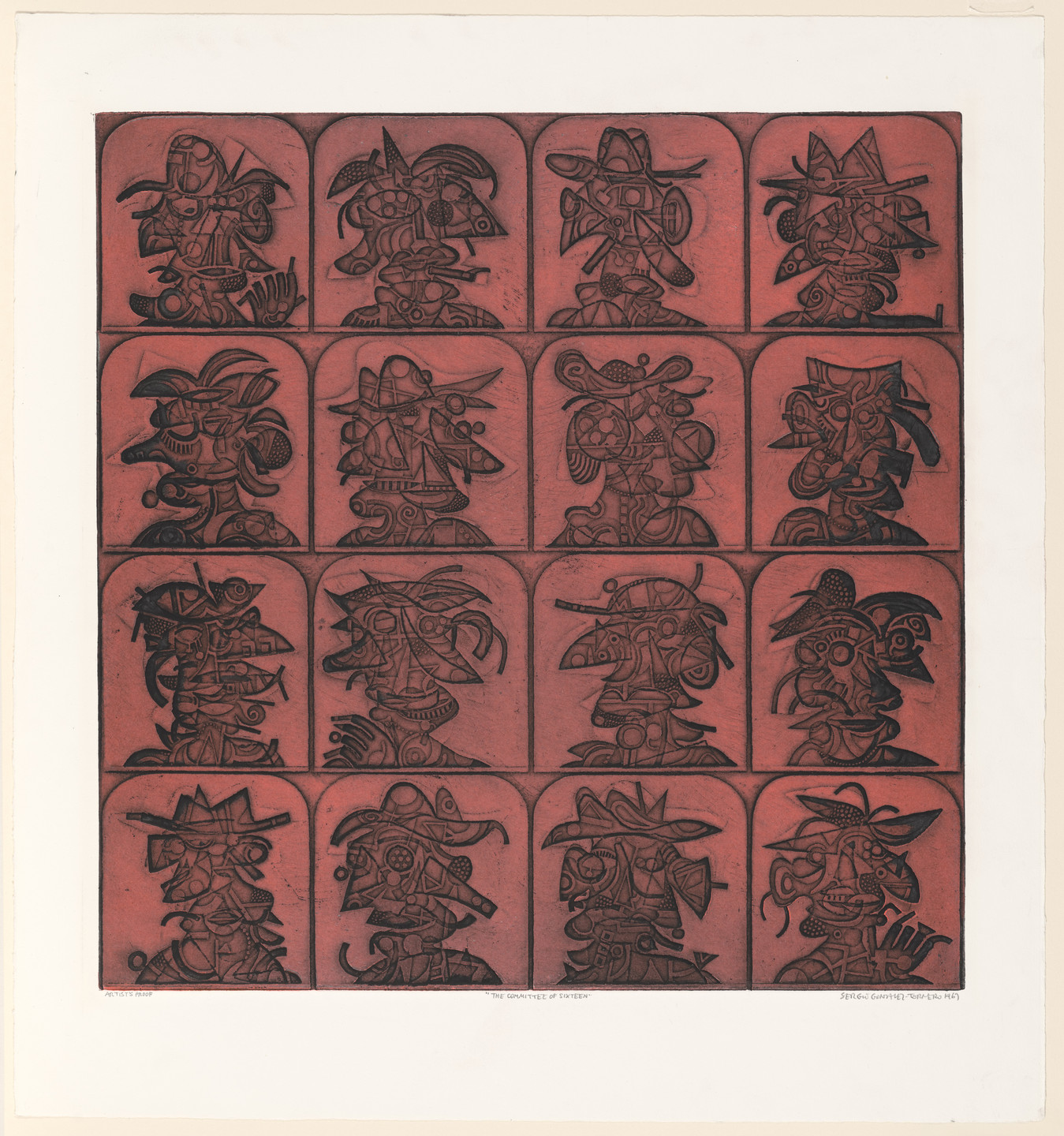Sergio Gonzalez-Tornero. The Committee of Sixteen. 1967