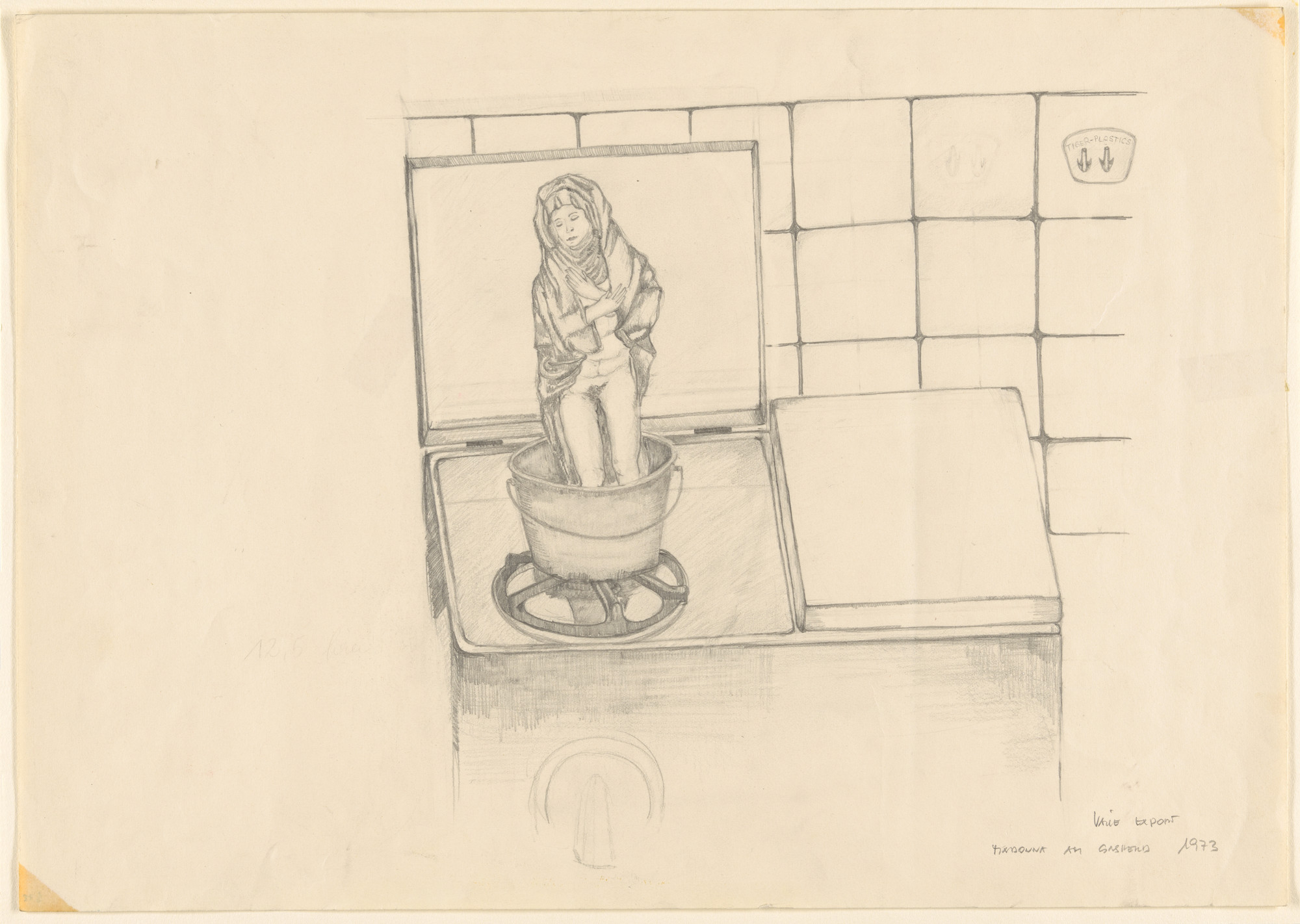 VALIE EXPORT. Madonna on the Gas Stove ( Madonna an Gasherd )