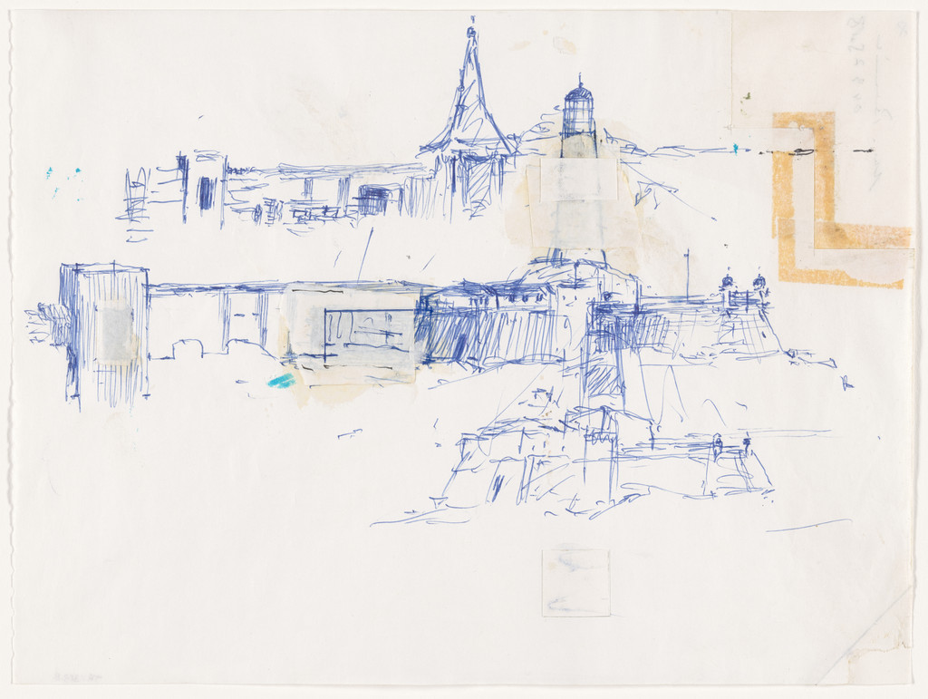Untitled (Pen Drawing of Salavodor), Manfred Pernice, 1997