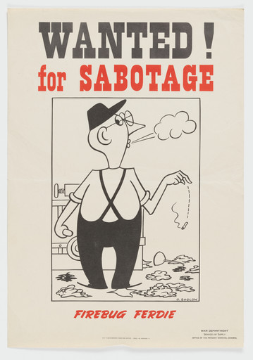 Wanted! For Sabotage - Firebug Ferdie