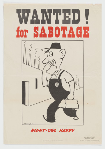 Wanted for Sabotage - Night Owl Harry