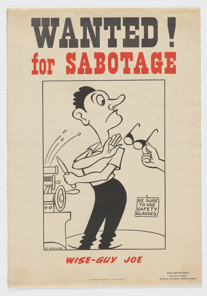 Wanted for Sabotage - Wise Guy Joe