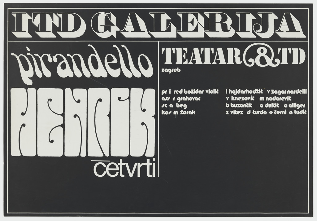L. Pirandello: Henrik IV, Teatar &TD,