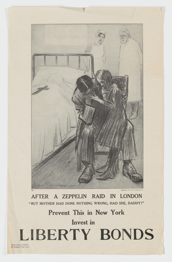 After a Zeppelin Raid in London