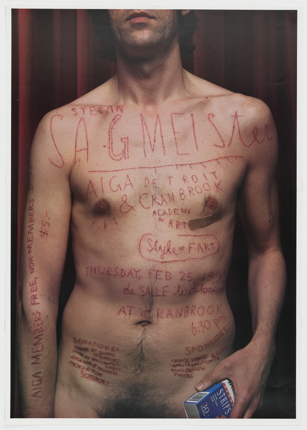 Stefan Sagmeister. AIGA Detroit. 1999