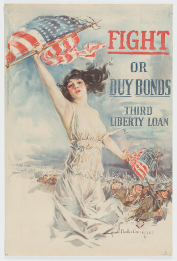 Fight or Buy Bonds. Third Liberty Loan