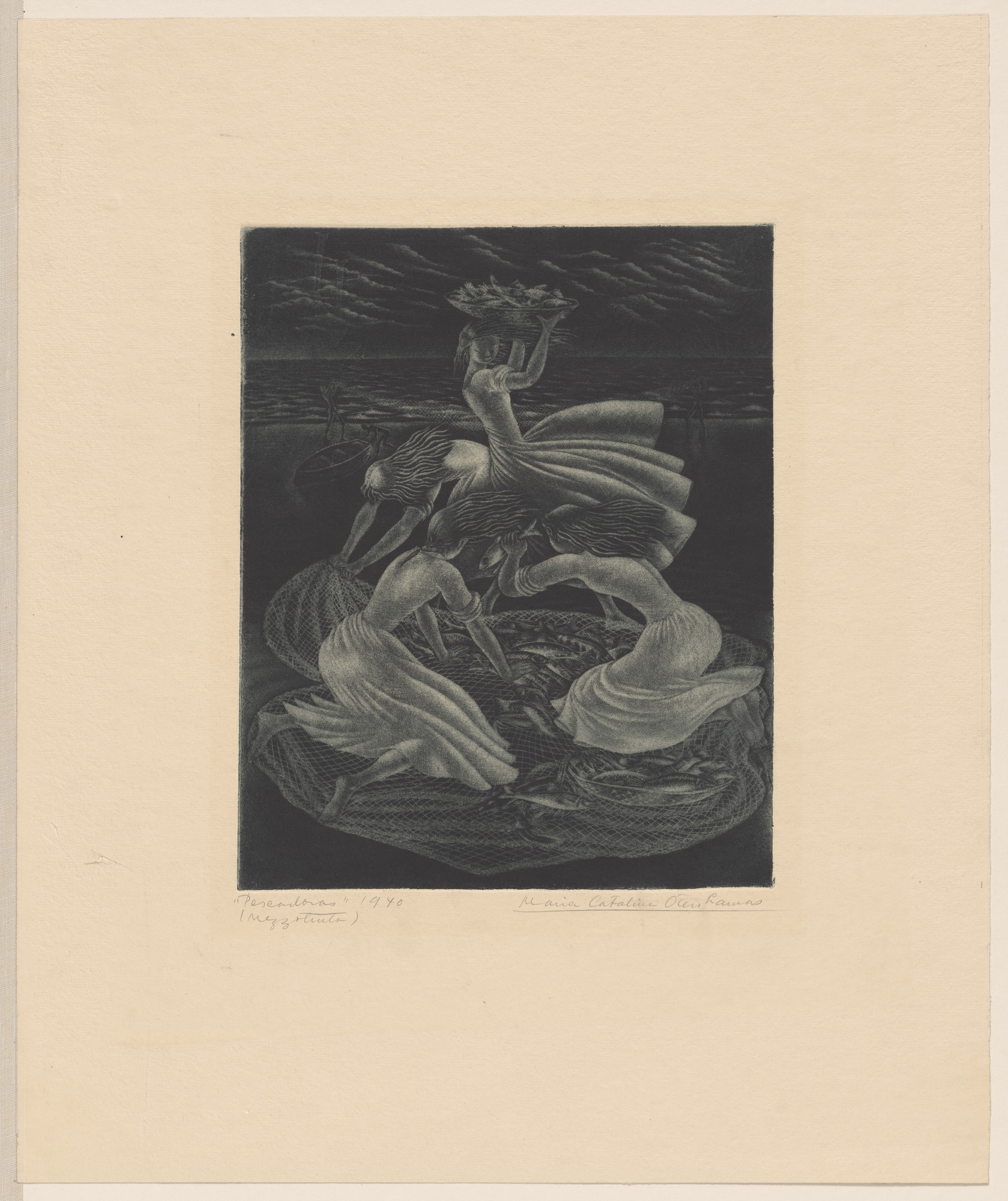María Catalína Otero Lamas. Fisherwoman (Pescadores)