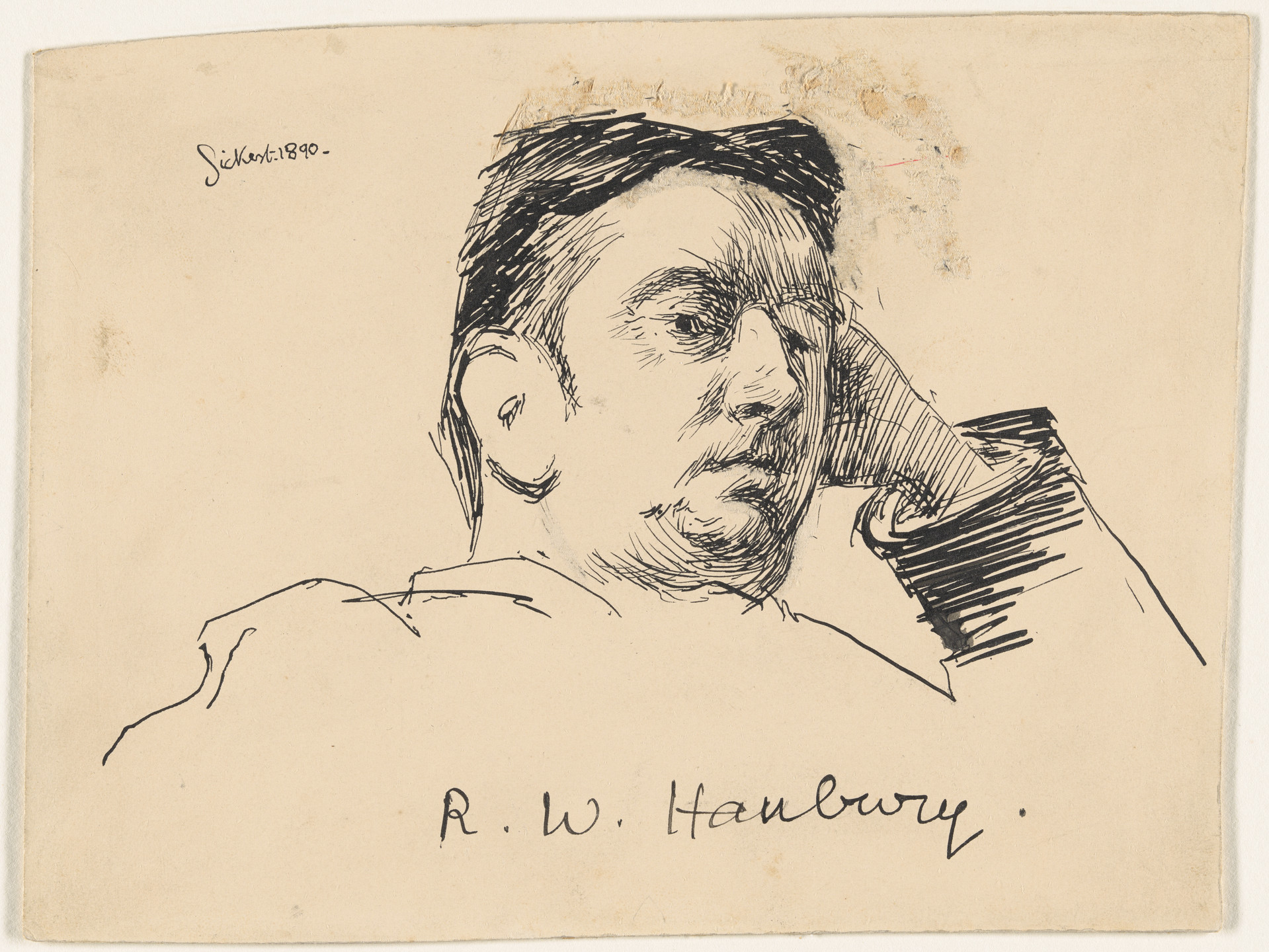 Walter Richard Sickert. R. W. Hanbury. 1890