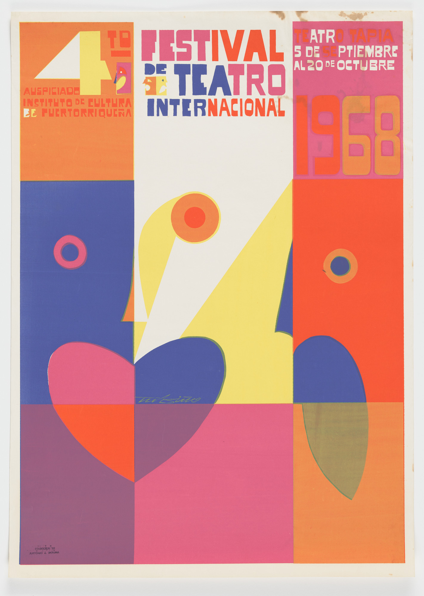 Rafael Tufiño. 4to Festival Internacional de Teatro