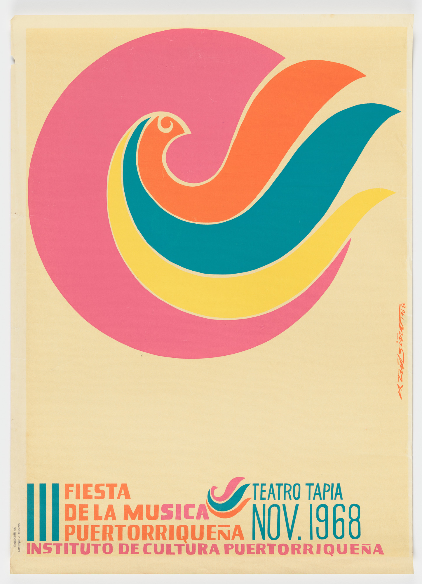 Rafael Tufiño. Fiesta de la Música