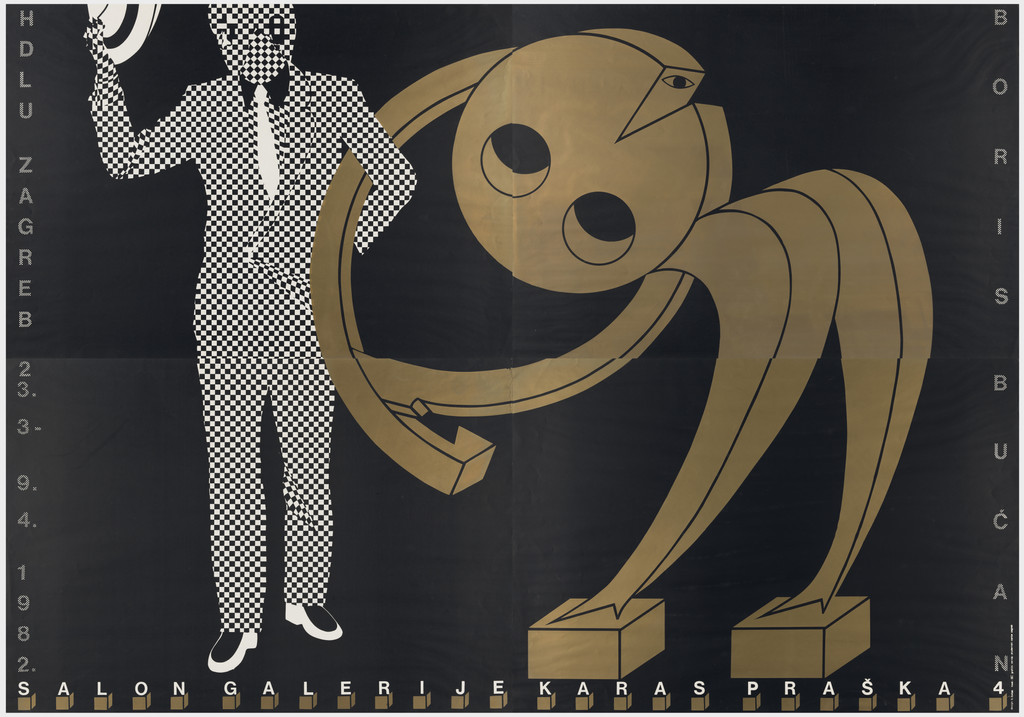 Boris Bućan (Poster for an exhibition at Salon Galerije Karas Praška 4)