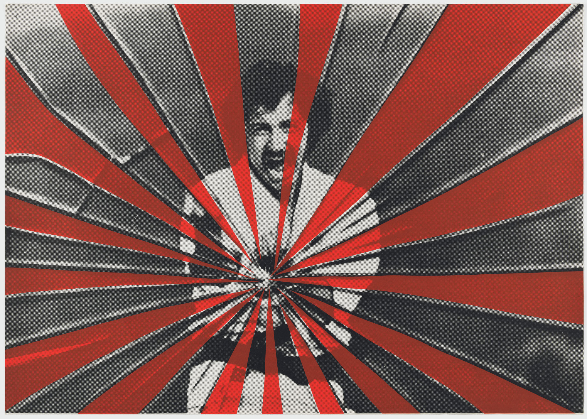 Boris Bućan. Nikola Smoljenović (Poster for Karate Club Tempo, Zagreb). 1976